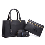 Large-capacity Four-piece Set Of European And American Fashion Handbags