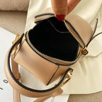 Trendy One-shoulder Messenger Goose Egg Personalized Portable Bucket Bag