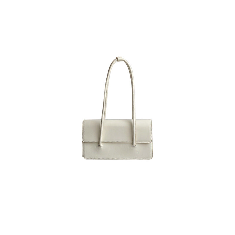 Summer Fashion Oil Wax Leather Portable Shoulder Bag