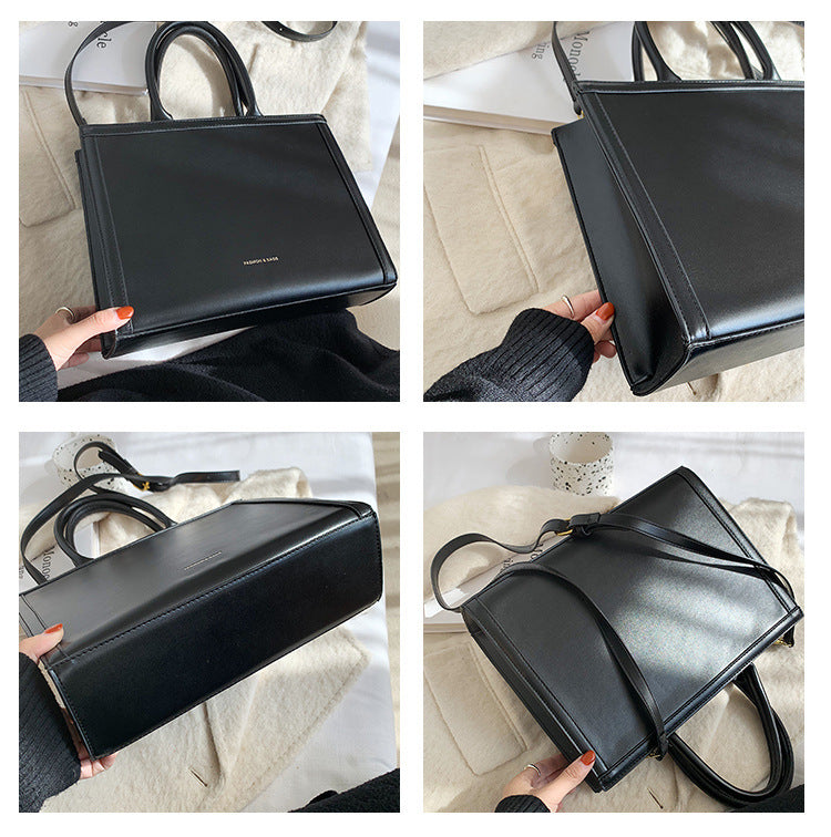Women's High-grade Retro Handbag Fashion Commuter Tote All-match Messenger Bag