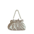 Women's Vintage Pearl Rose Handbag