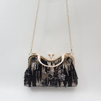 FashionLadies New Sequin Flannel Evening Bag