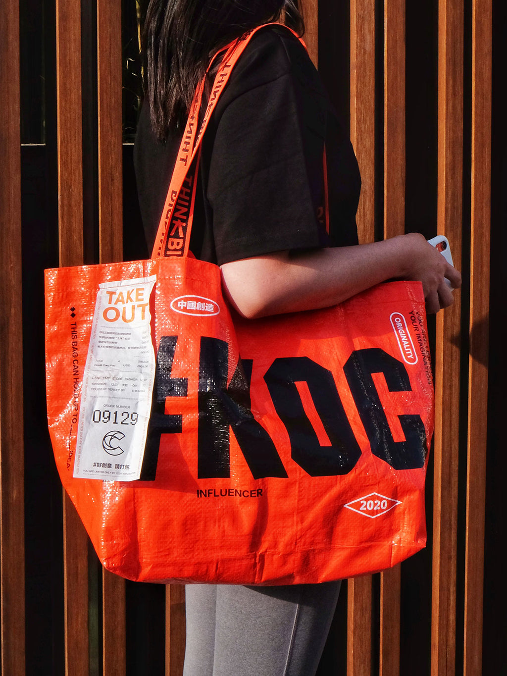 Waterproof Shopping Bag Large Capacity Shoulder Handbag