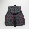 Geometric Luminous Backpack Student Stitching Fashion
