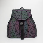 Geometric Luminous Backpack Student Stitching Fashion