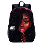 Girl Student School Bag Child