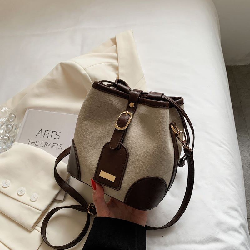 New Trendy Bucket bag PU Leather For Women Luxury Messenger Bag Hot Sale