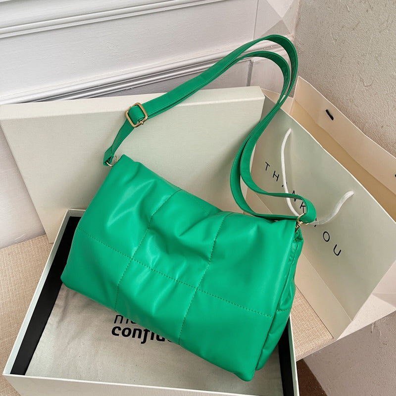 Car Stitching PU Trend Simple Underarm Bag