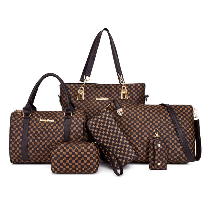 Fashion Six-Piece Mother Handheld One Shoulder Messenger Bag
