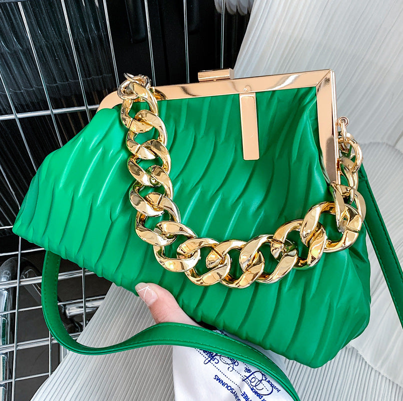 Net Red Versatile Chain One Shoulder Small Square Bag