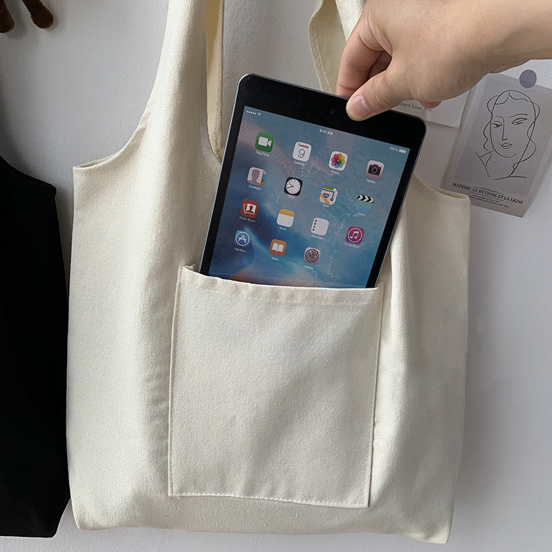 All-match One-shoulder Tote Bag For Students