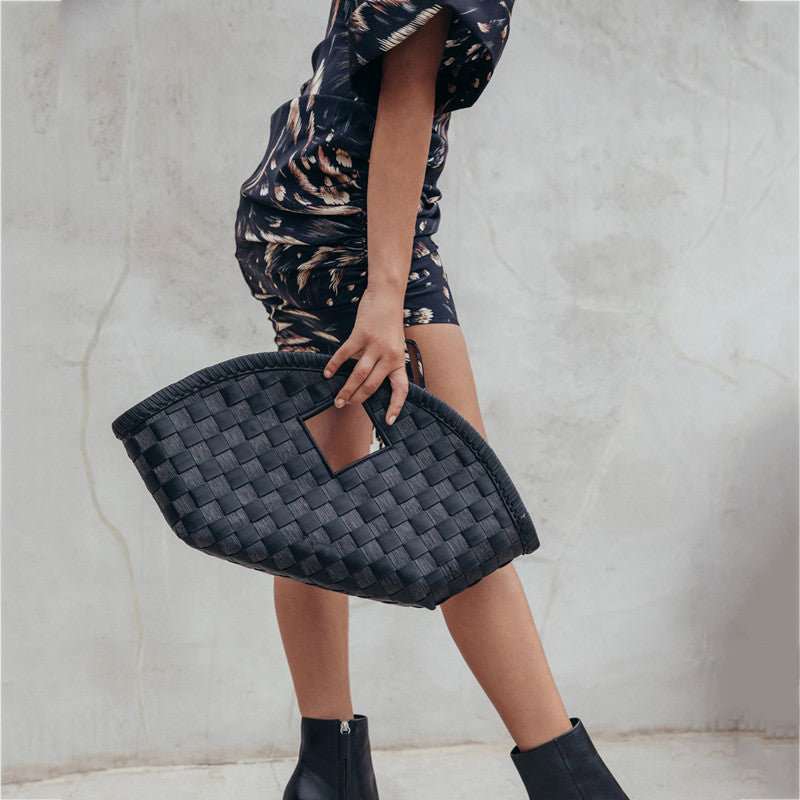 Women's Fashion Personality Temperament Woven Handbag