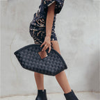 Women's Fashion Personality Temperament Woven Handbag