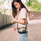 New Hand-stitched Diy Material One-crossbody Daisy Bag