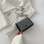 Bright Diamond Women's Fashion All-match Chain Messenger Bag