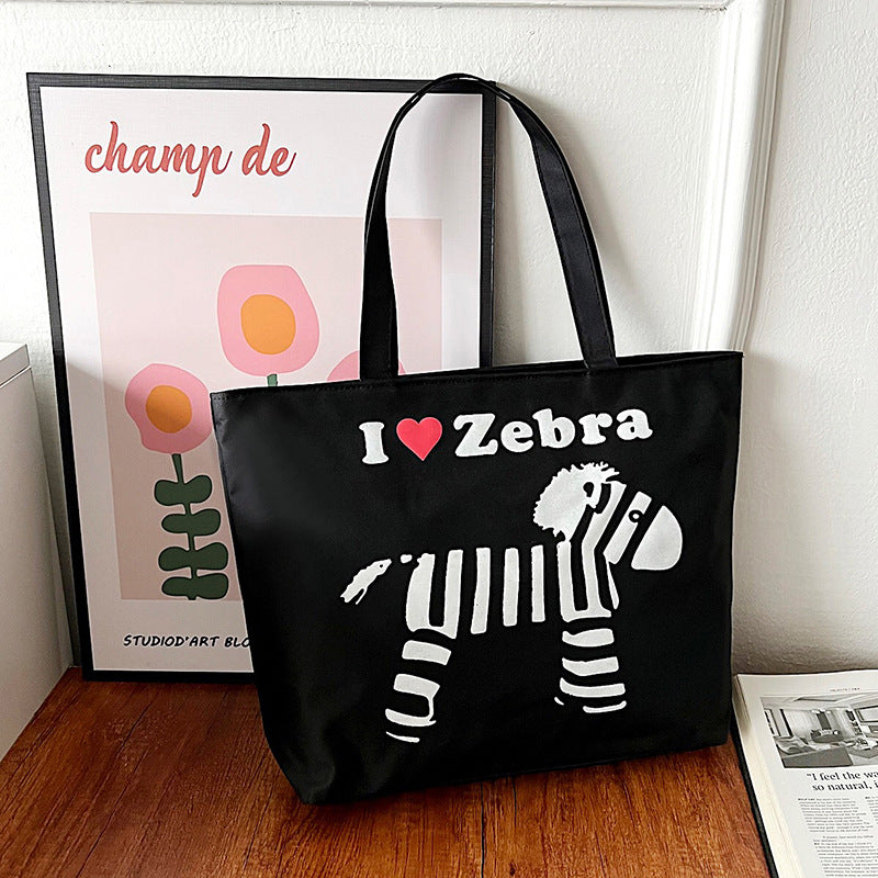 Fashion Canvas Large Capacity Women's shopping Bag