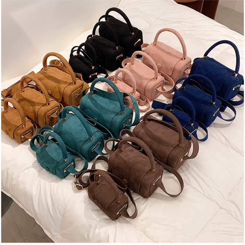 Women's New Popular Frosted One-shoulder crossbody Handbag