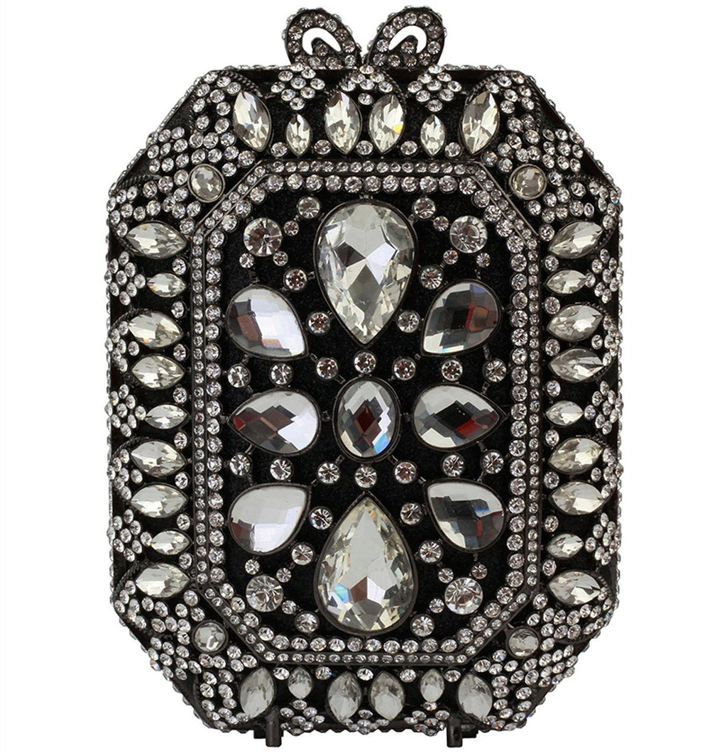 Original Clutch Bag With Handmade Diamond Evening bag
