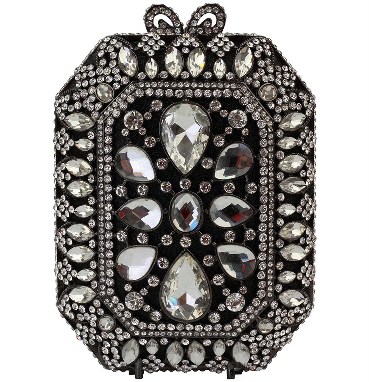 Original Clutch Bag With Handmade Diamond Evening bag