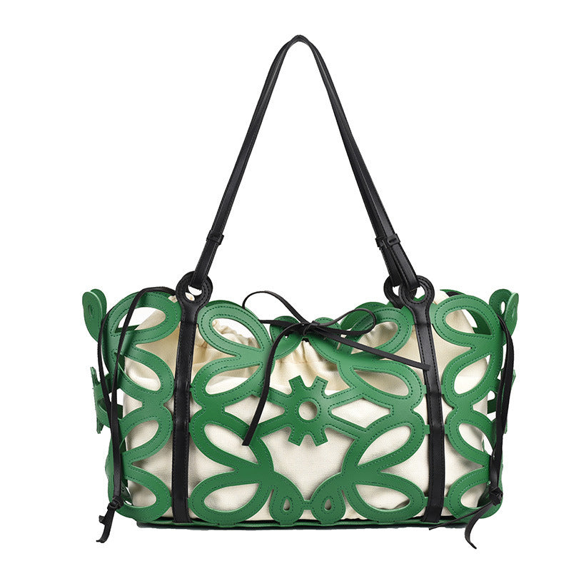 Hollow Design Ins Western Style One-shoulder Portable shoulder Bag