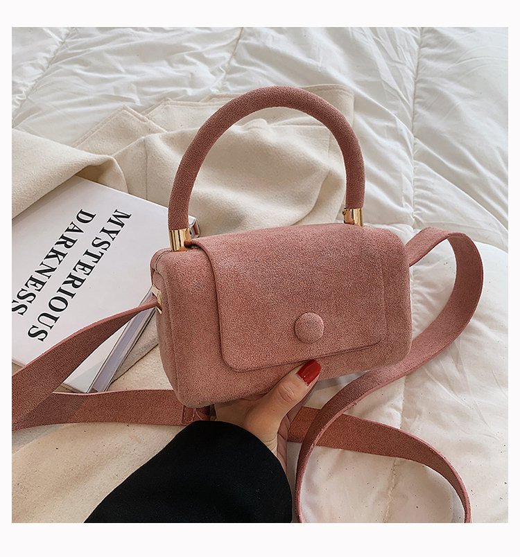 Women's New Popular Frosted One-shoulder crossbody Handbag