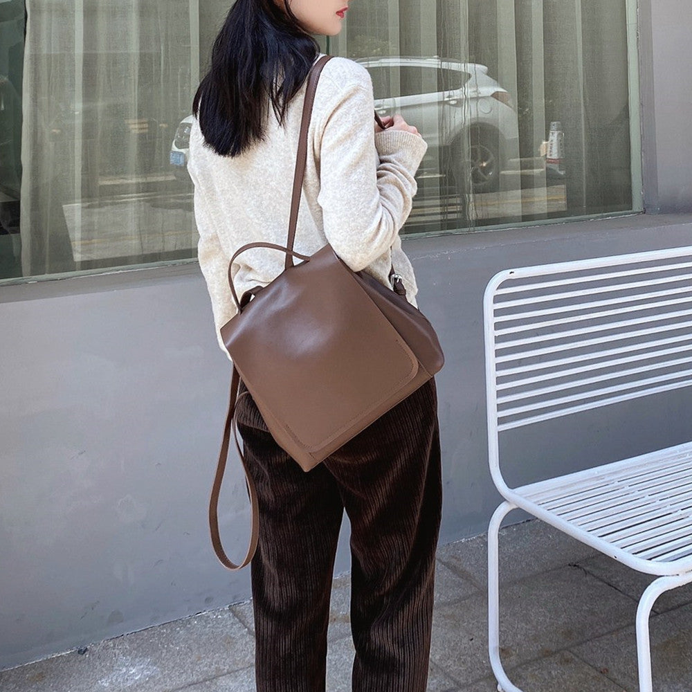 Simple Style All Match Backpack
