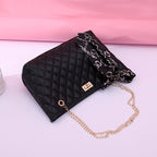 Lattice Chain Bag Slung Women's Shoulder