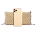 Fashion Ladies Rhinestone Dinner Bag Clutch Diamond Envelope