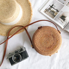 Vintage Versatile Crossbody Woven Casual Straw Bag