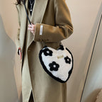 Large Capacity New Fashion Casual Plush crossbody Bag
