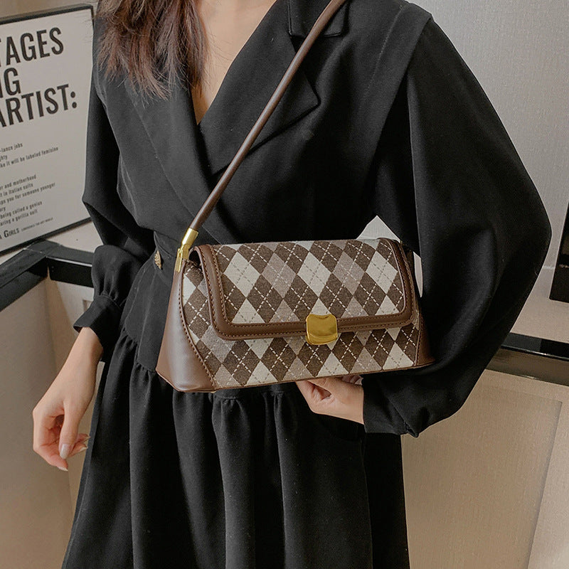 Vintage New Winter One Shoulder Women's Bag