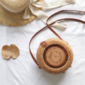 Vintage Versatile Crossbody Woven Casual Straw Bag