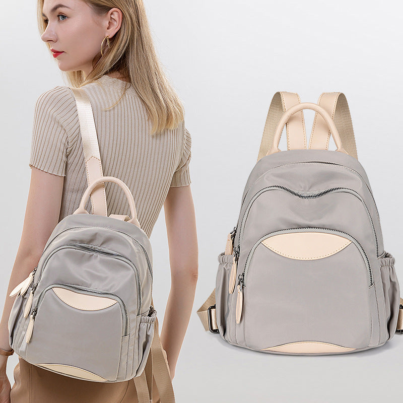 Oxford Cloth Backpack Easy-to-match Large Capacity