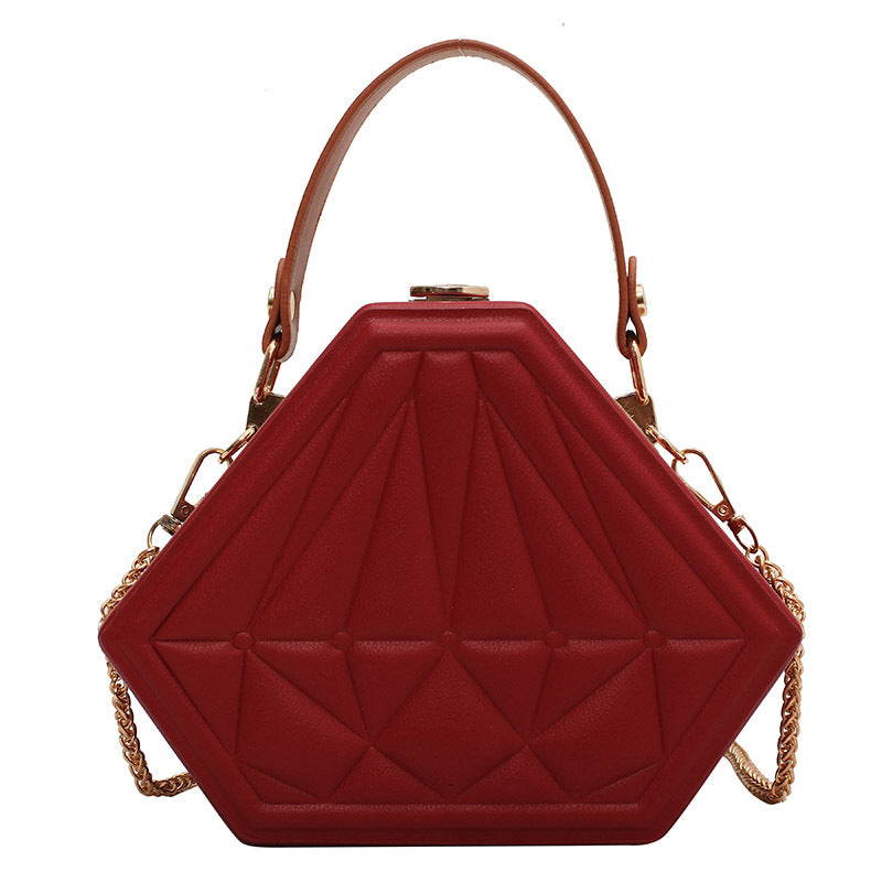 Women's Style Personalized Triangle Box Bag