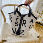 Popular Printing Handbag Wild Texture Canvas handbag