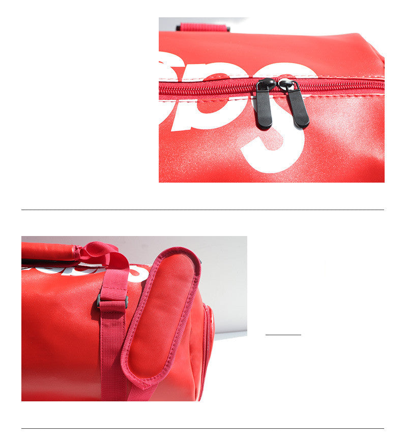 PU Leather duffle Bag Large Capacity Crossbody Sports