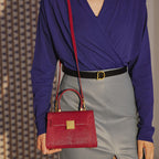 New Leather Niche Design Hand-held One-shoulder Messenger handBag