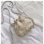 Lace Women's New Travel Vacation Beach bucket Bag
