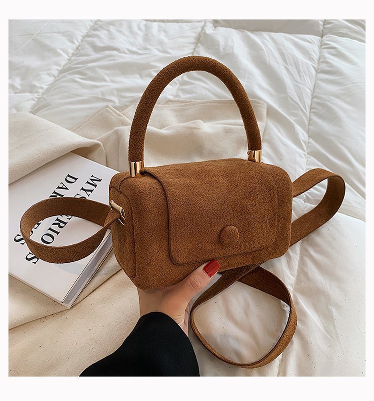 Women's New Popular Frosted One-shoulder crossbody Handbag