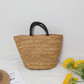 Women's Large Capacity Straw Bag All Match Simple Portable