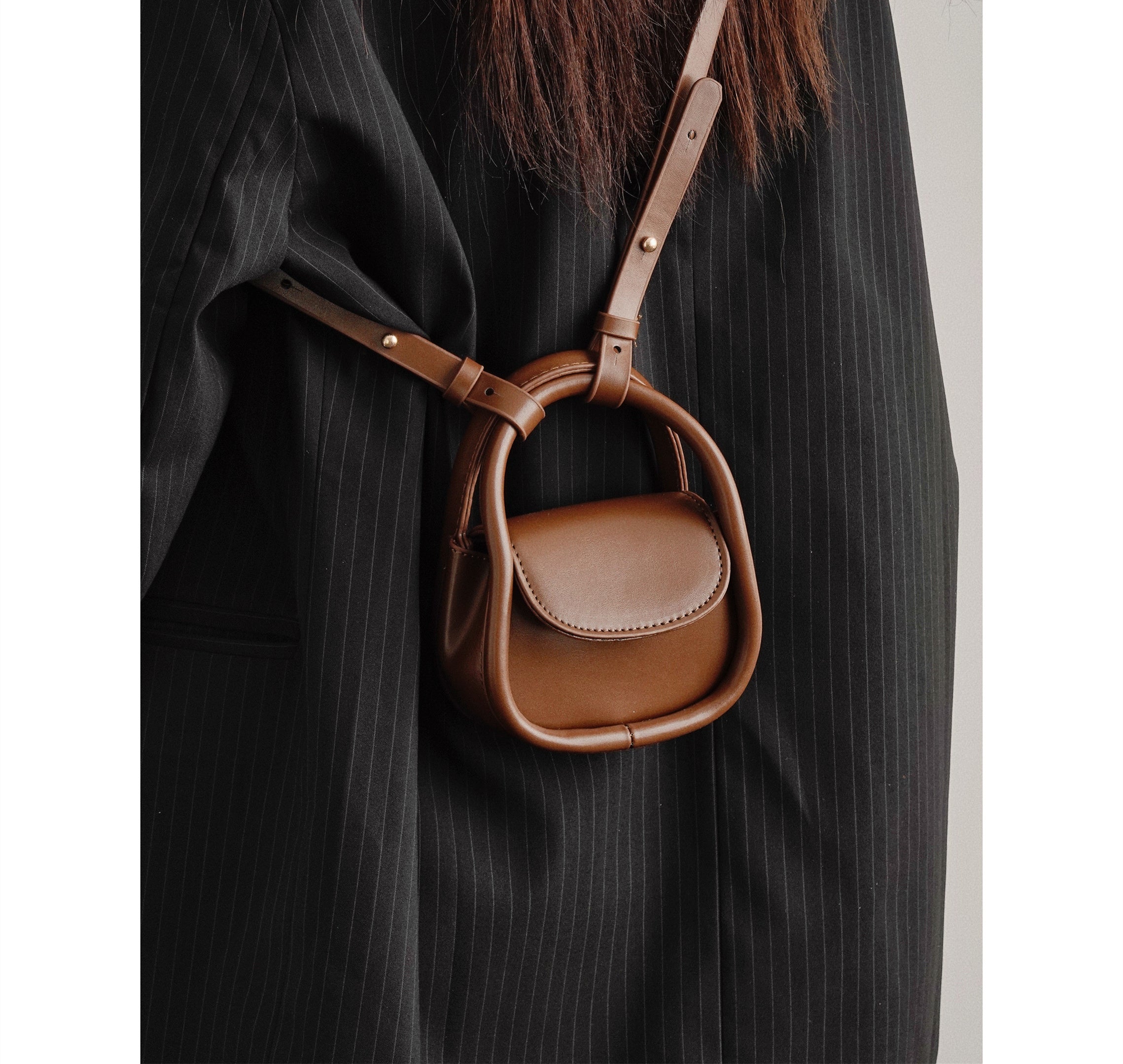 Mini Headphone Bag Net Celebrity Messenger Lipstick