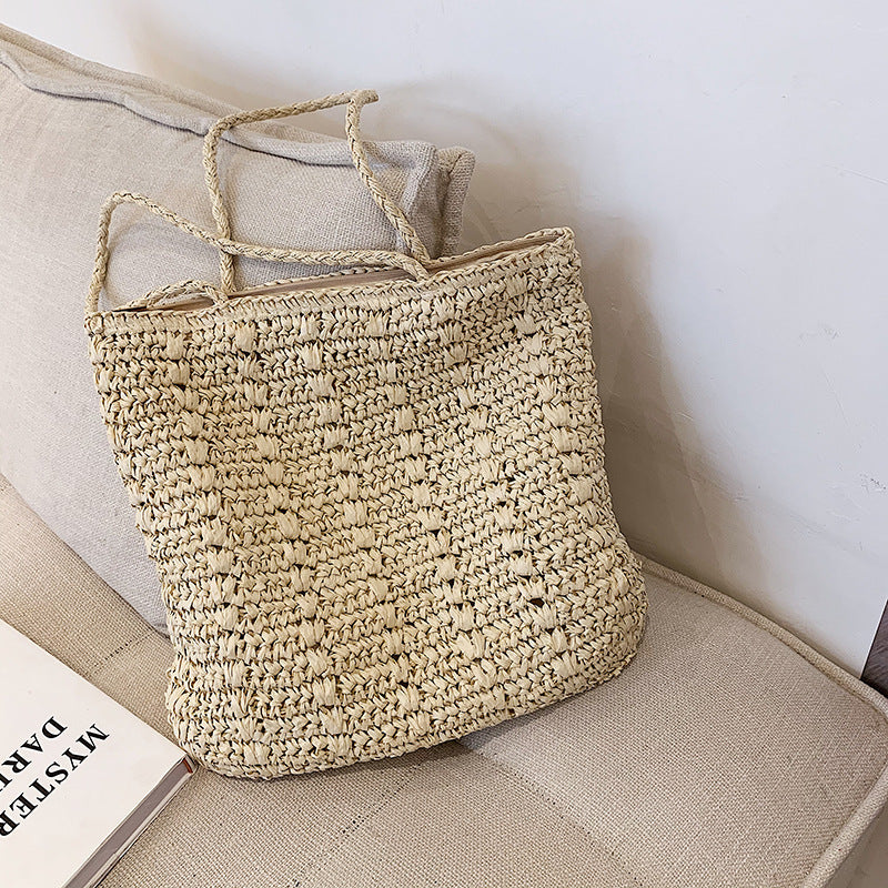 Fashionable Vacation Large Capacity Shoulder Bag