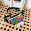 Fishtail Sequin Mini Shoulder Crossbody Bag