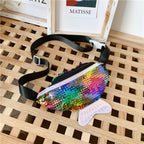 Fishtail Sequin Mini Shoulder Crossbody Bag