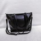 Vintage Vegetable Soft Oil Waxed Shoulder Crossbody Bag