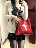 Cross Halloween Christmas shoulder bag