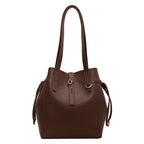 Textured Female Niche Portable Vegetable Basket Shoulder Bag