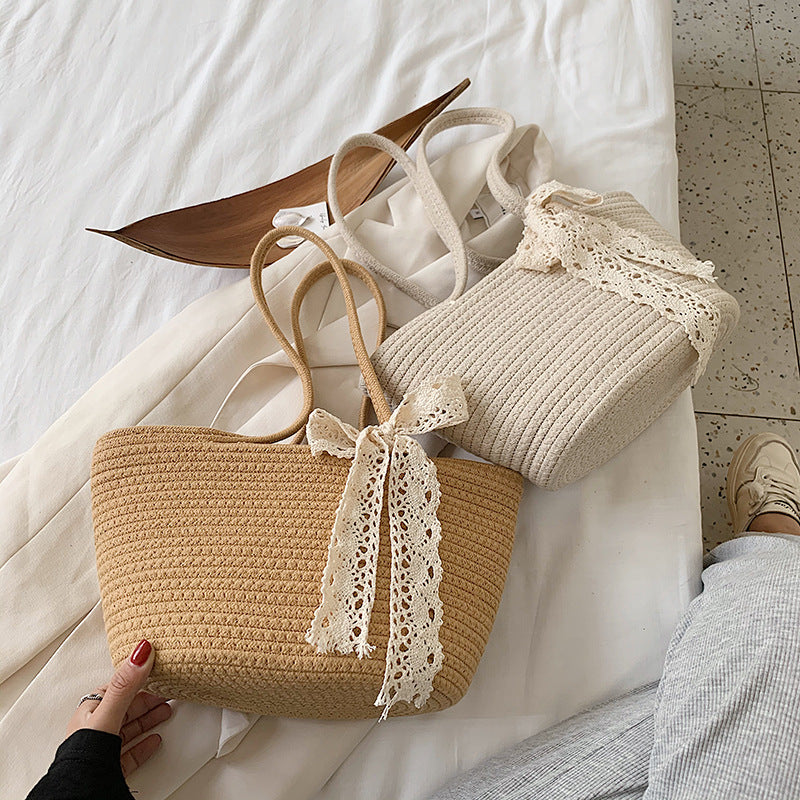 New Style Braided Bag Fashionable Single Shoulder Leisure
