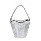 Cross-border New European And American Diamond Encrusted Dinner Bag