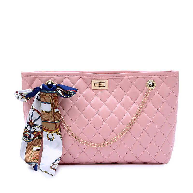 Lattice Chain Bag Slung Women's Shoulder